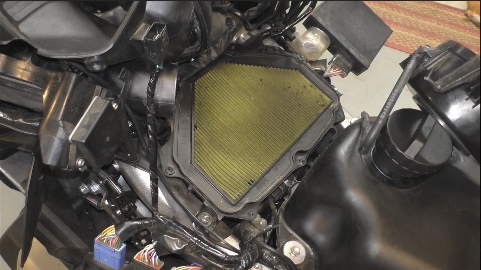 Air Filter Change with Glove Box Remove and Replace
