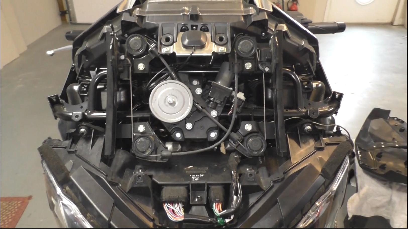 Meter Visor Panel Remove and Replace